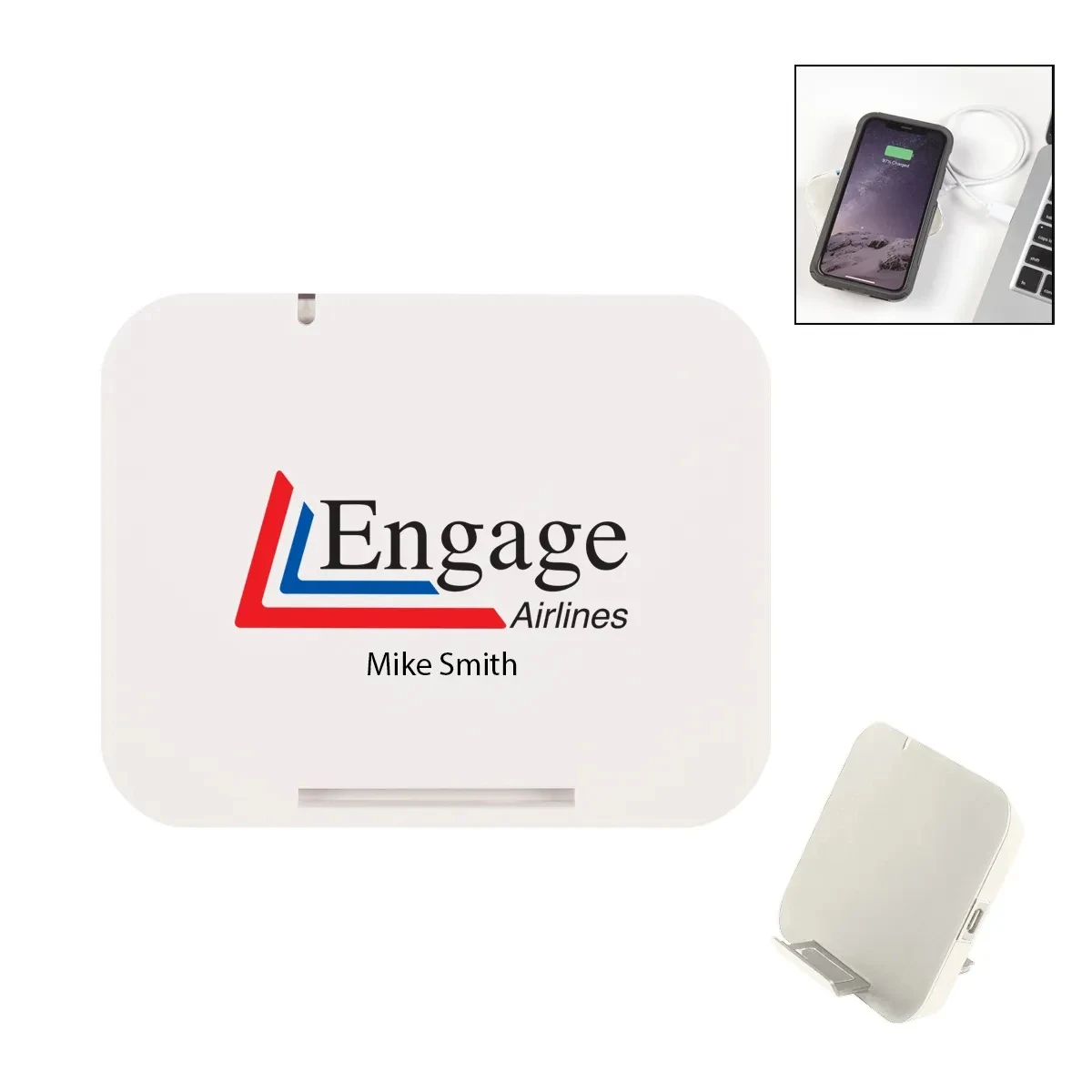 All In One QI Wireless Charger & Phone Stand 1
