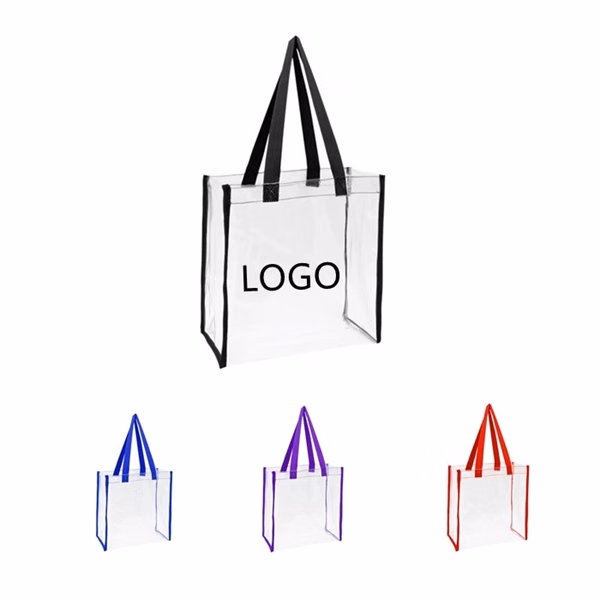 Pvc Clear Stadium Tote