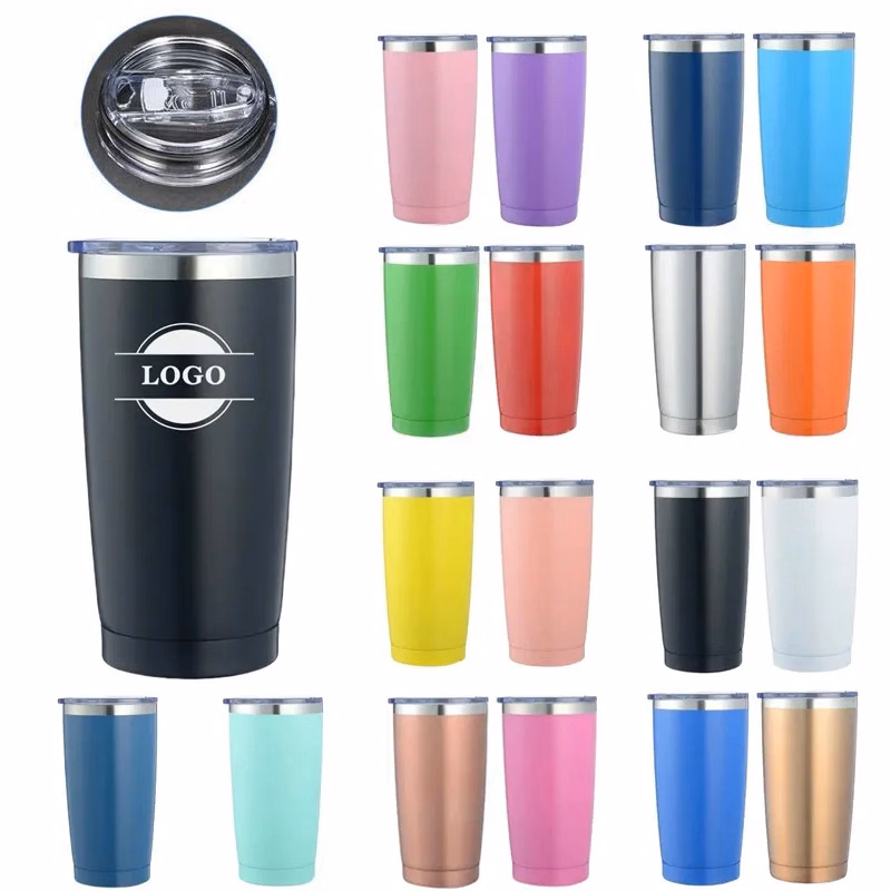 20 oz Insulated Stainless Steel Tumbler W/ Lid