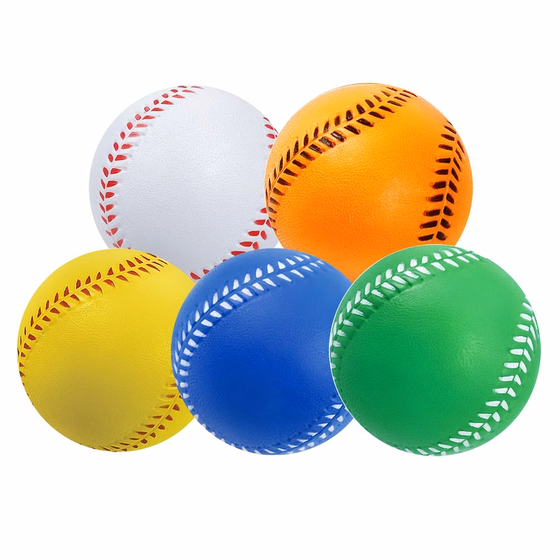 Anxiety Relief Sports Theme Party Favors Classroom Rewards PU Foam Baseball Stress Balls