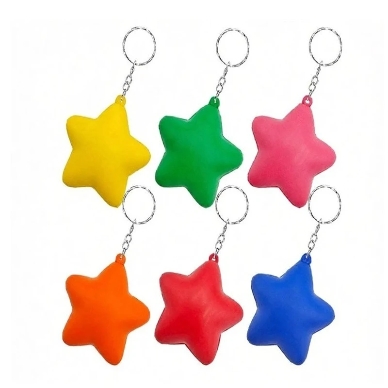 Star Stress Reliever Keychain 1