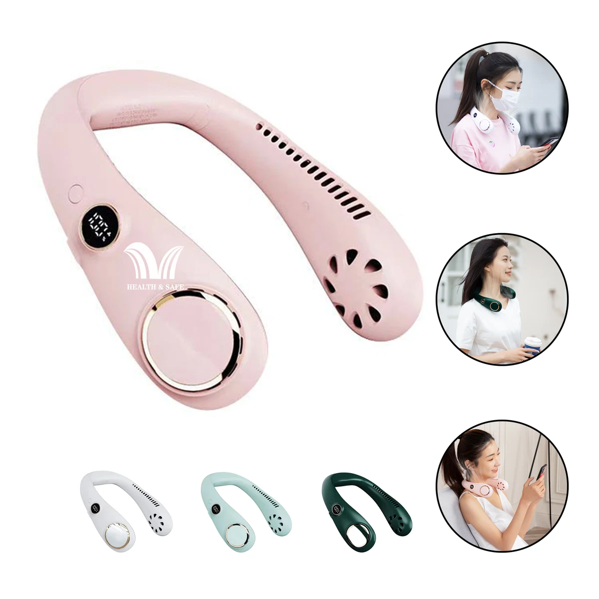 Portable Neck Fan Hands Free Bladeless 1