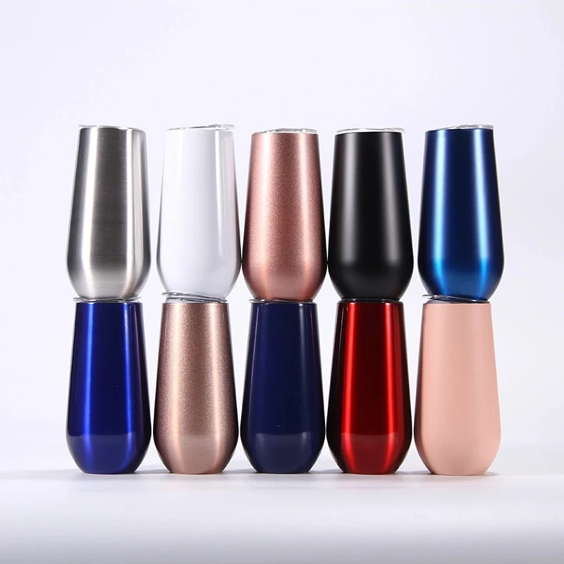 6 Oz. Korabel Stemless Champagne Flute 1