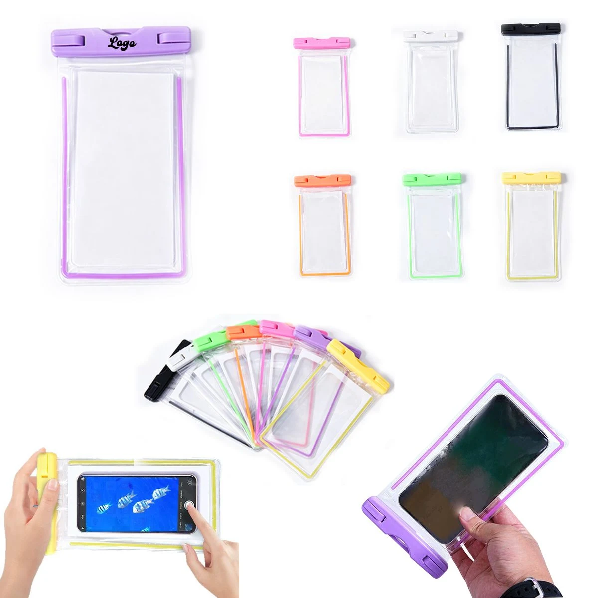 Glow-in-the-Dark Waterproof Phone Pouch 1