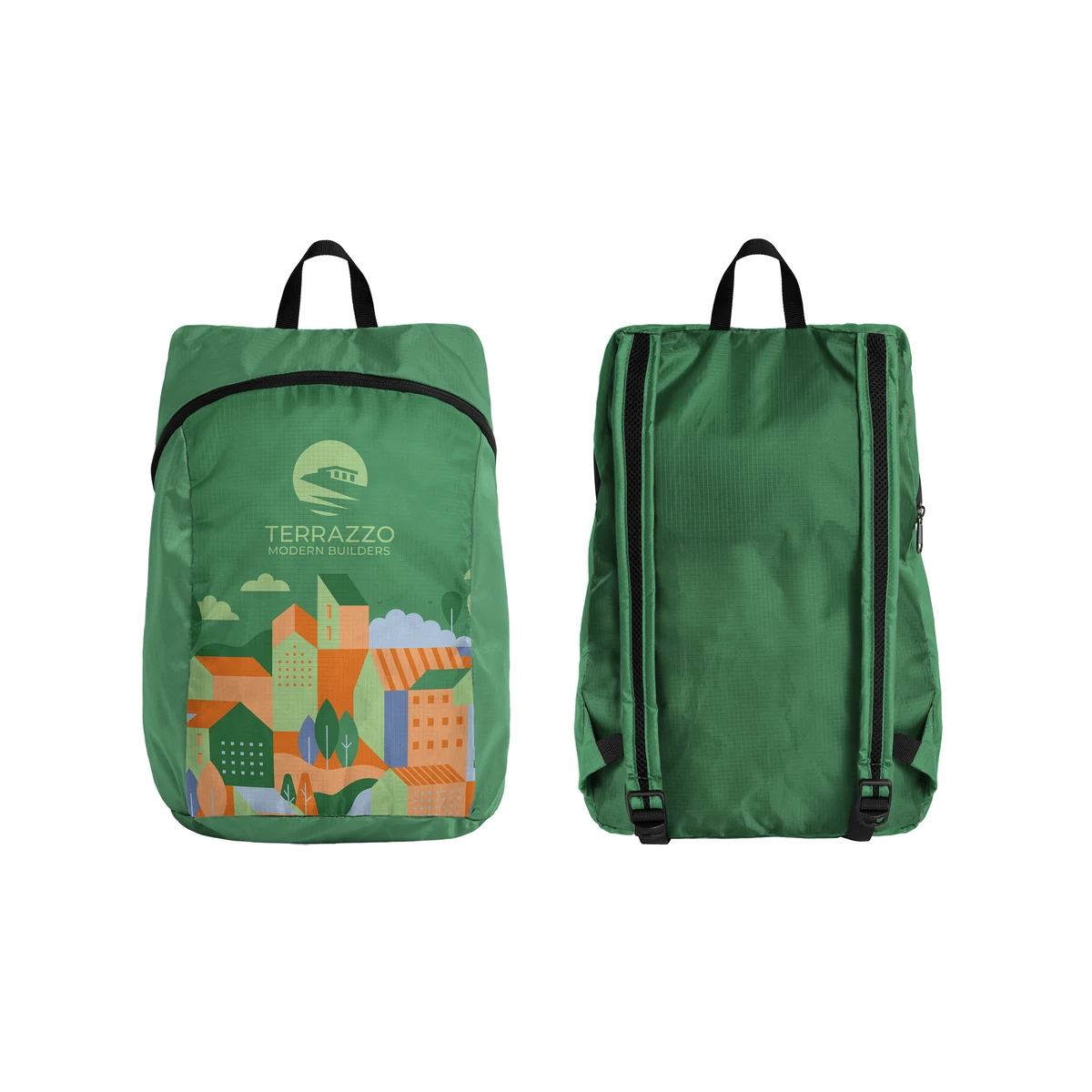 Full-Color Collapsible Backpack 1