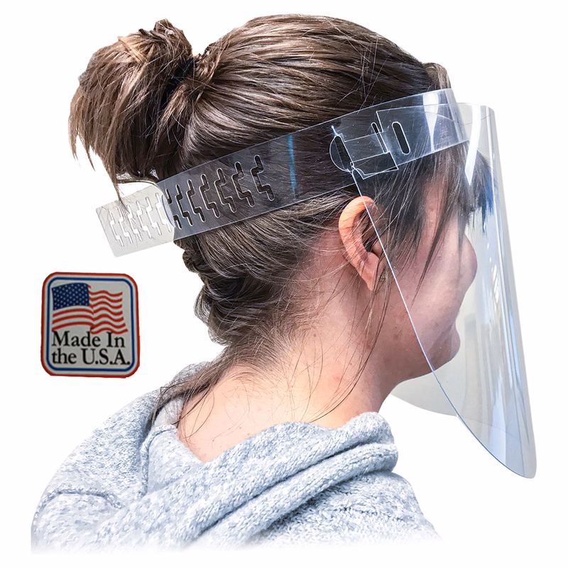 Clear Acrylic Safety Shield Made in USA