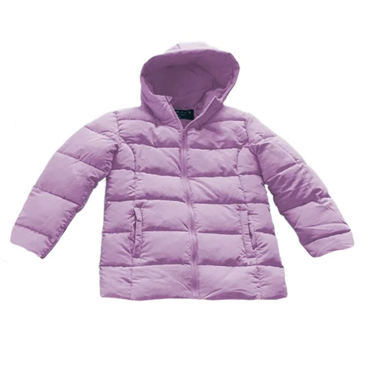 America's Suppliers Hooded Jacket Lilac 2T-5T 1