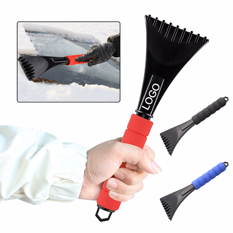 Ice Scraper With Foam Grip For Car Windshield