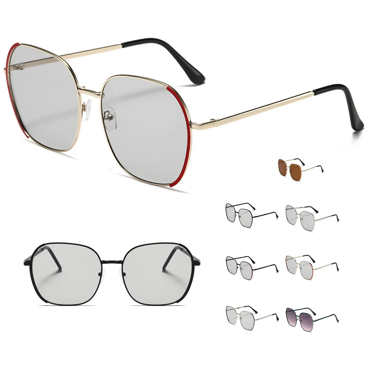 Uv Block Square Sunglasses 1