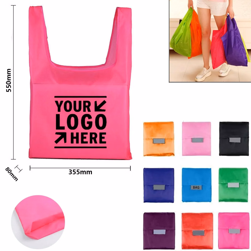 Polyester Folding Grocery Tote