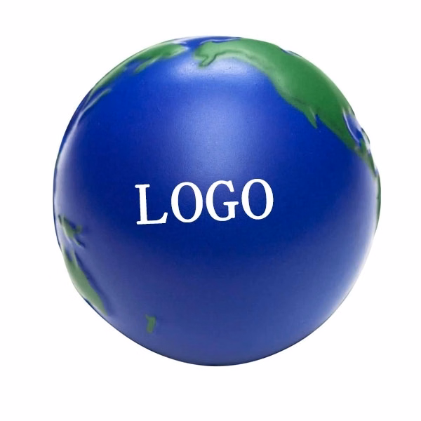 Earth Globe Stress Balls
