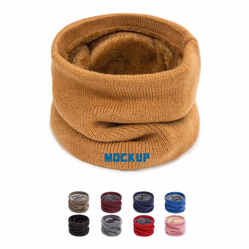 Winter Neck Gaiter Scarf MOQ 100 PCS