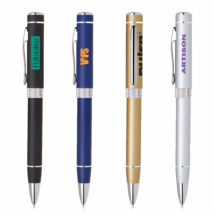 Twist Action Aluminum Ballpoint Pen