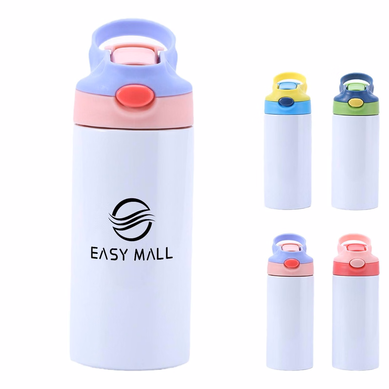 12oz Kid Sippy Stainless Steel Insulated Water Bottle