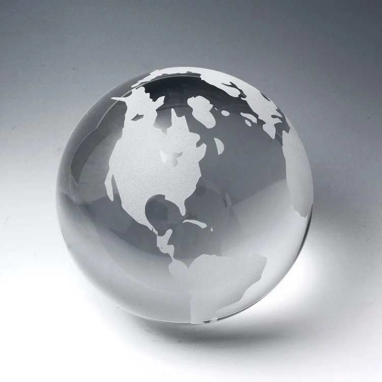2-3/8" Award- Awards, Trophy,Clear Globe (Flat Bottom)_D488CA 1