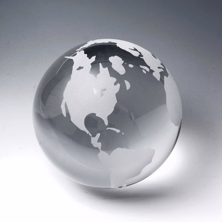 2-3/8" Award- Awards, Trophy,Clear Globe (Flat Bottom)_D488CA
