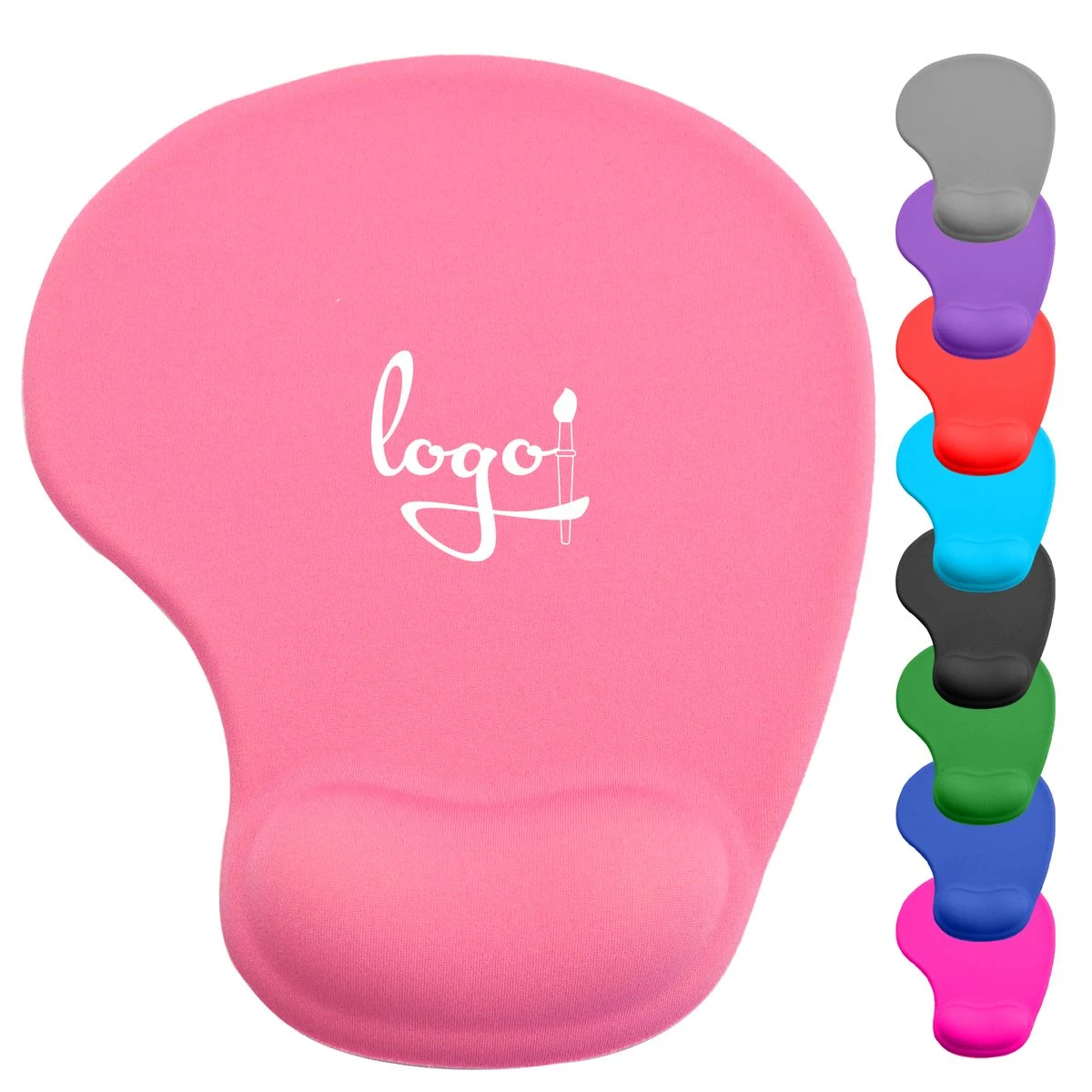 Full Color EVA Ergonomic Mouse Pad With Wrist Support 1