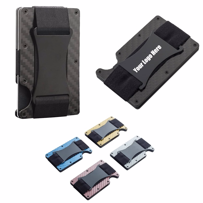 Minimalist Carbon Fiber Wallet For Men