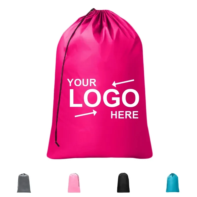 Oxford Laundry Drawstring Bag 1