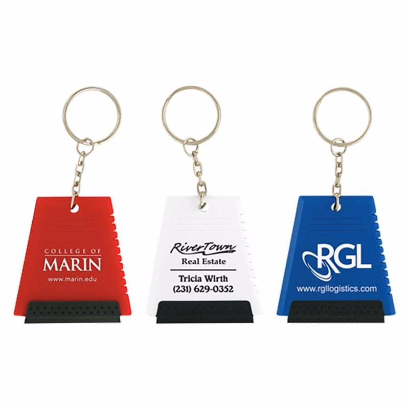 Mini Ice Scraper Key Ring