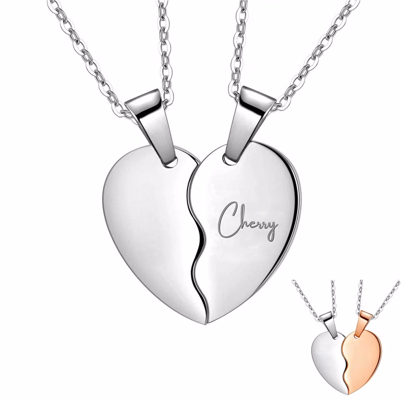Customized pairing necklace