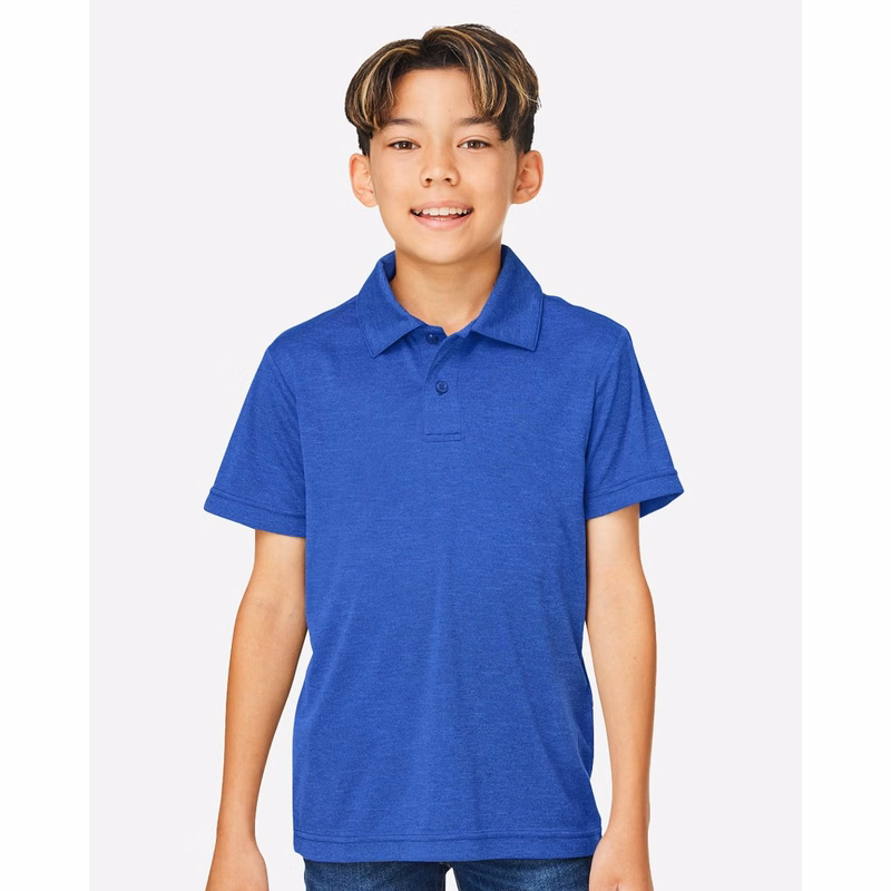 Youth Zone Sonic Heather Performance Polo - TT51HY