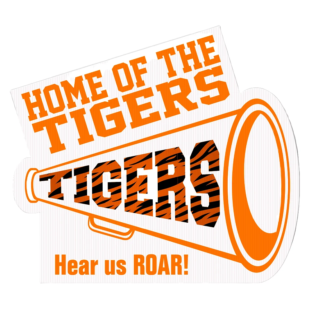 Megaphone Yard Sign, Full Color 1