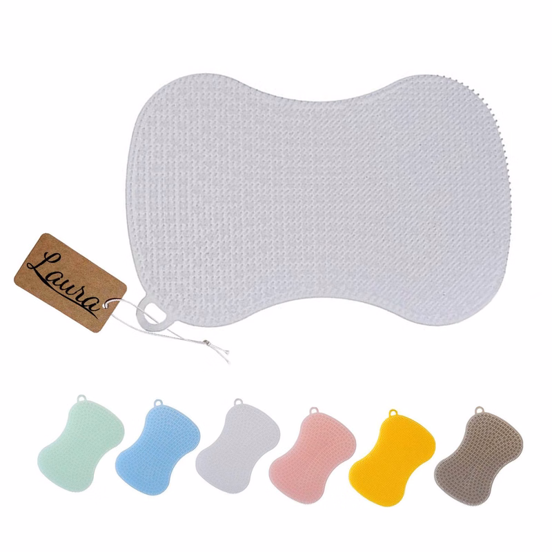 Reusable Silicone Food-Grade Antibacterial Dish Brush