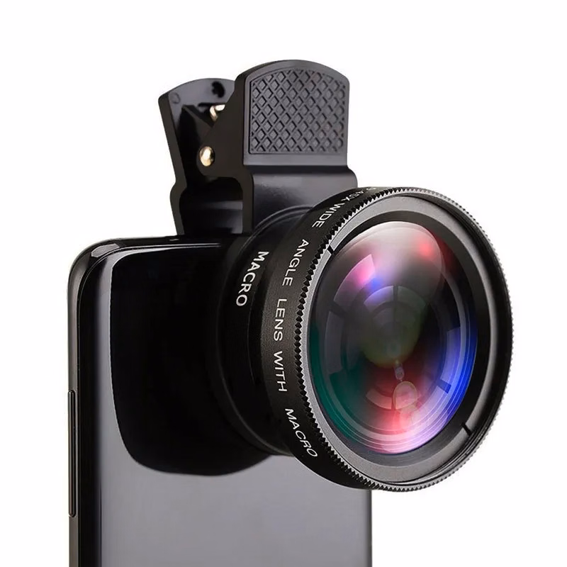 2 In 1 0.45x & 15x Macro Phone Lens