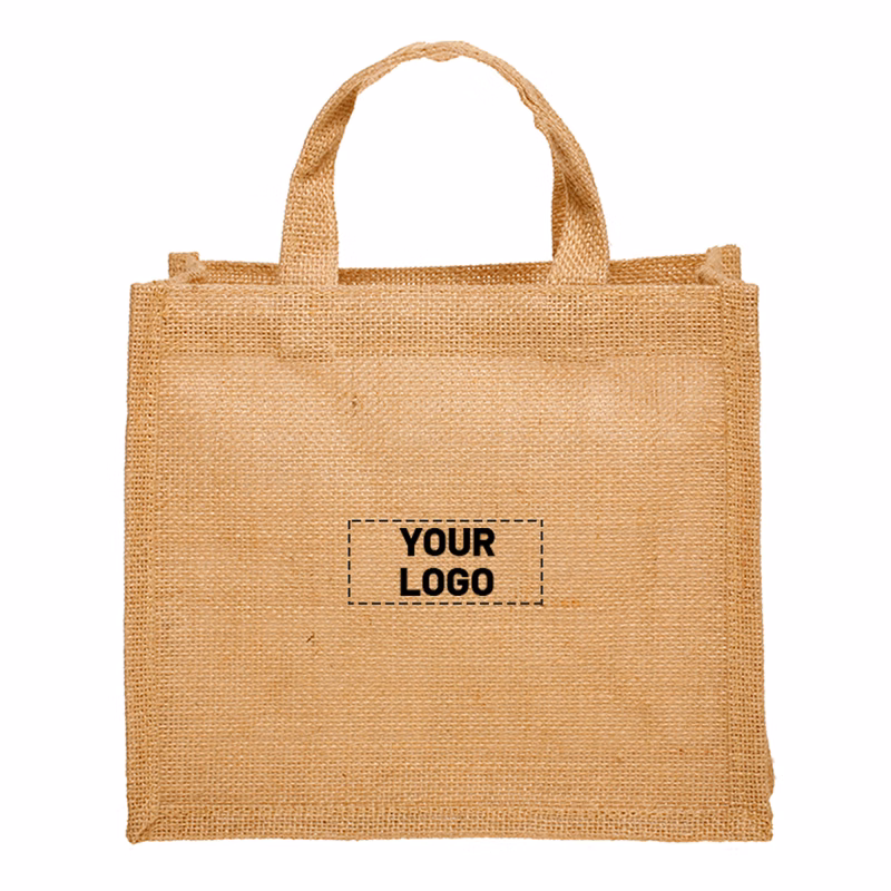 Recyclable Compact Jute Tote Bag