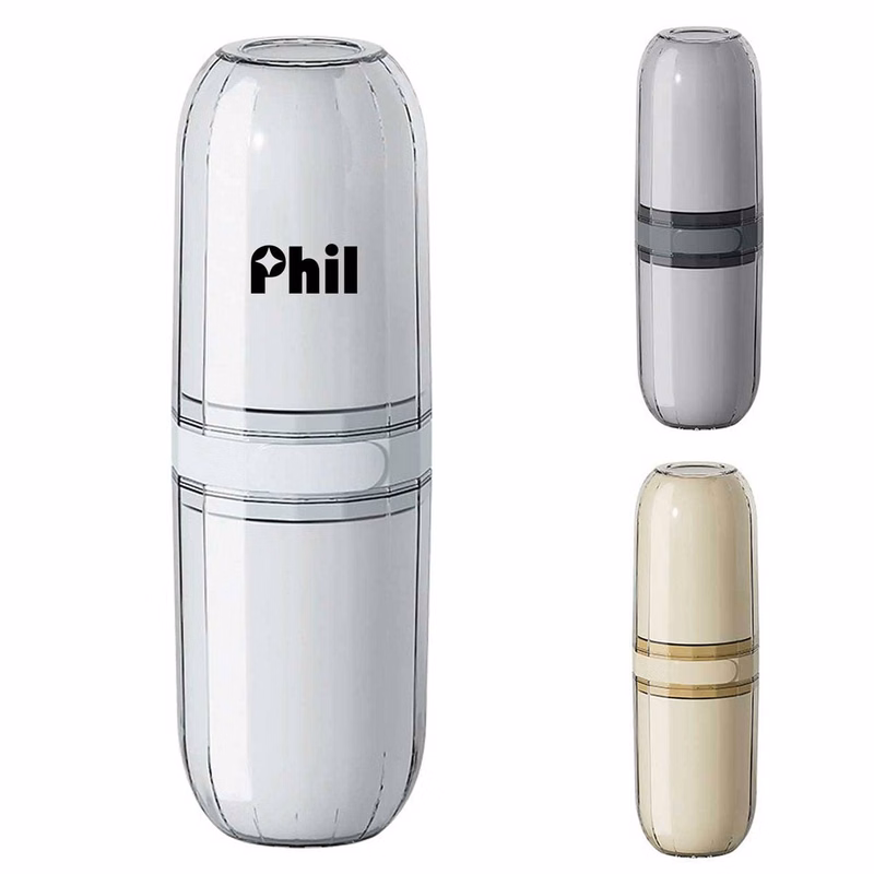Portable & Stylish Travel Toothbrush Cup Set