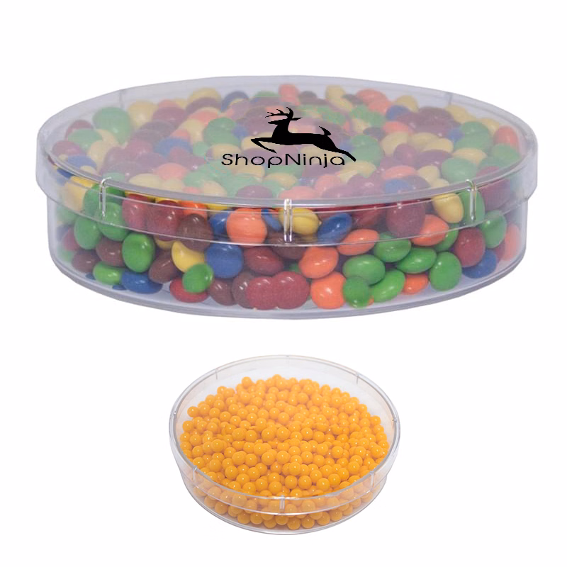 Large Round Show Piece -  Colored Candy, Chocolate Littles
