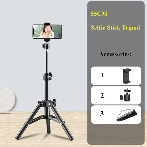 55cm Selfie Desktop Bracket 1 position mobile phone holder 1