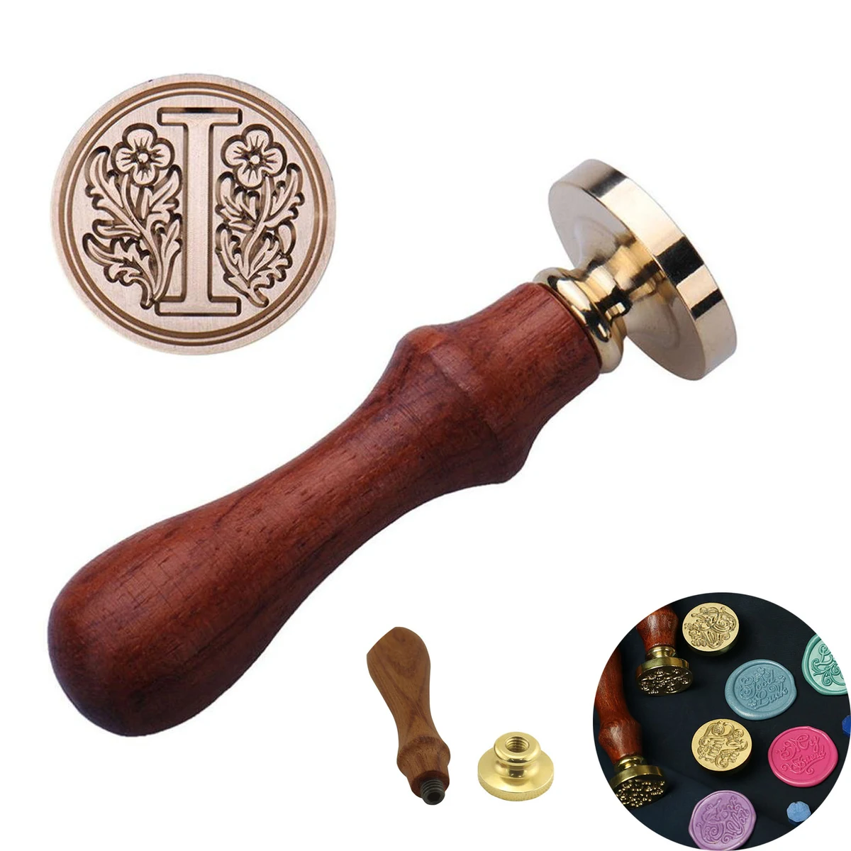 Round Vintage Wax Sealing Stamper 1