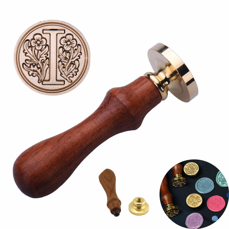Round Vintage Wax Sealing Stamper