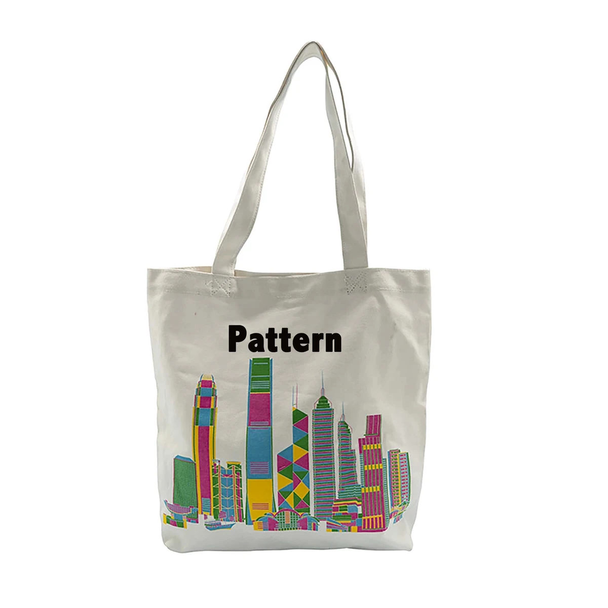 Simple canvas tote bag 1