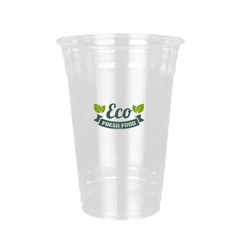 16 Oz Clear PET Plastic Cups 1