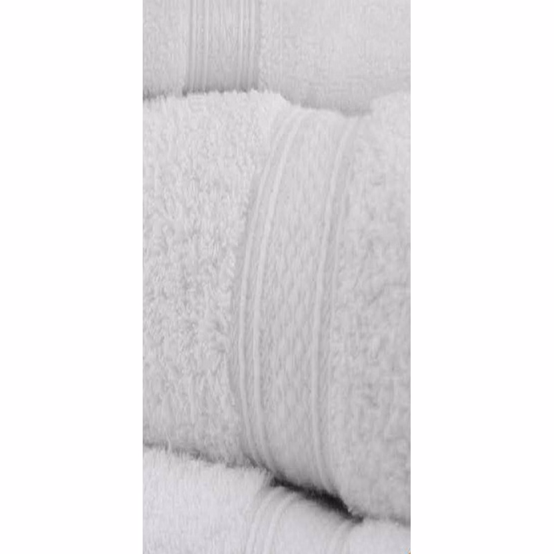 Vicenza White Bath Mat (21"x36")