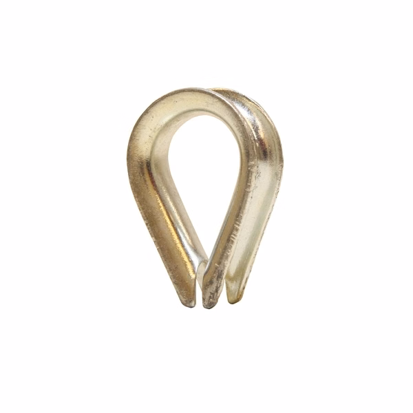 1.25" x 2.25" Plated Steel Thimble