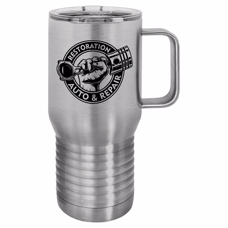 Polar Camel 20 oz. Vacuum Insulated Mug with Slider Lid