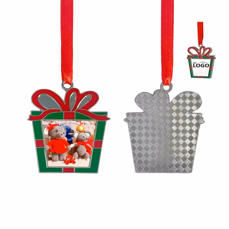 Gift Box Christmas Ornament