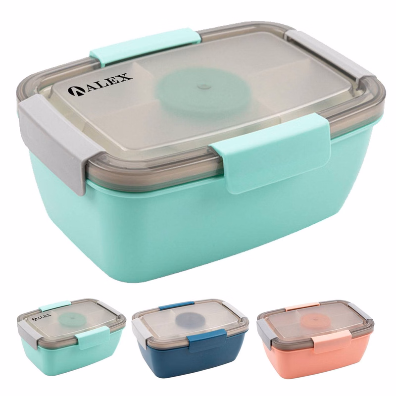 Large Capacity Multi-Compartment Safe PP Lunch Box