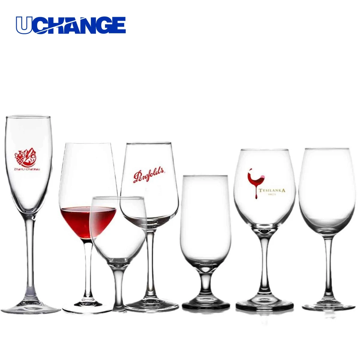 Bordeaux Wine Glass Container for Dining Service 1
