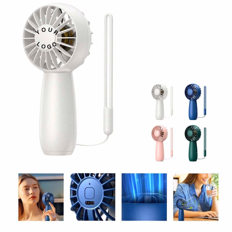 Mini Handheld Fan with Type C Charging Port