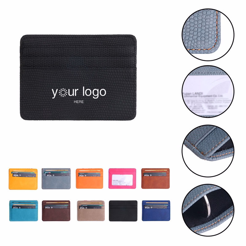 Card Holder Slim Minimalist Wallet With Id Window