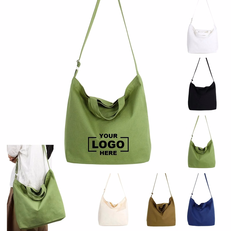 Large Capacity Canvas Crossbody Bag