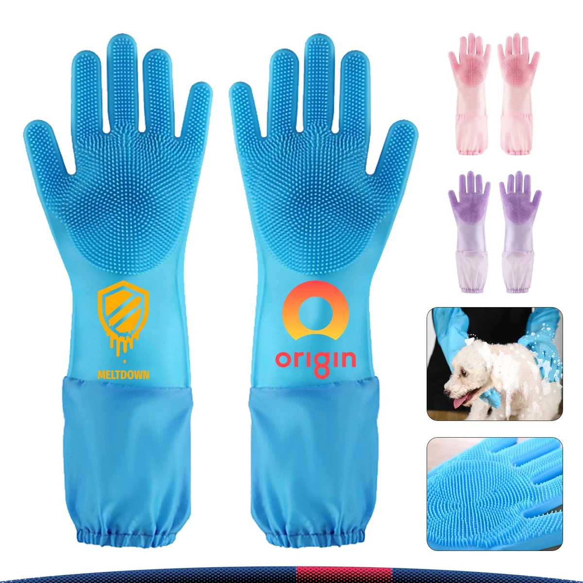 Multifunctional Brush Gloves 1