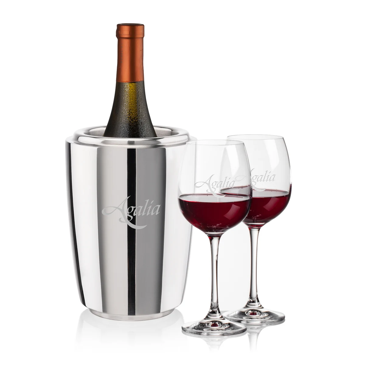 Pescara Wine Cooler & Danforth Wine Set 1