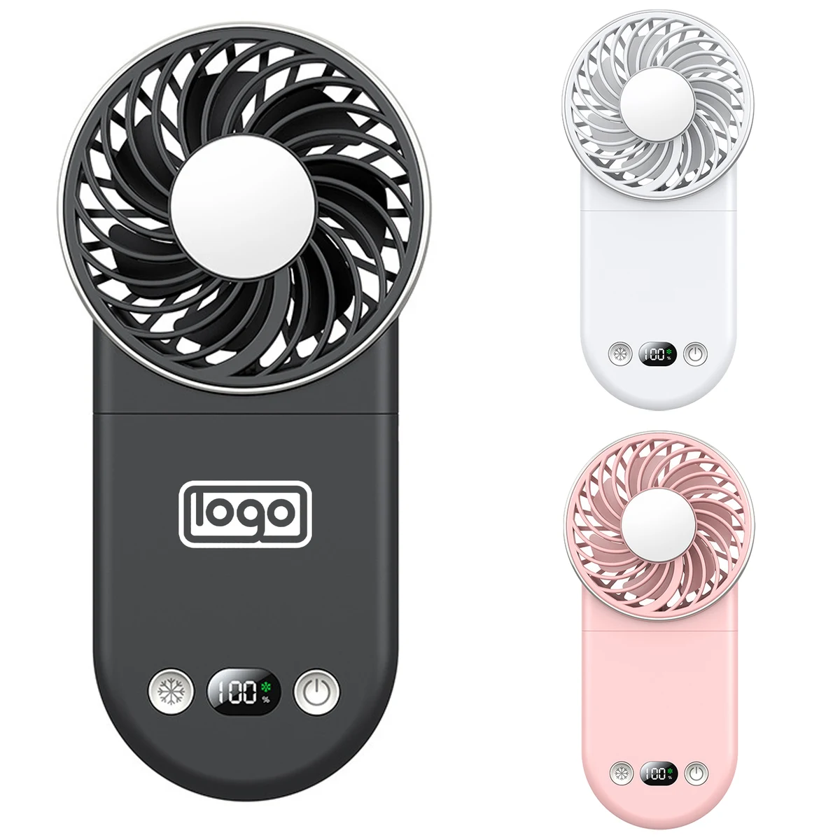 Portable USB Rechargeable Foldable Handheld Mini Fan 1