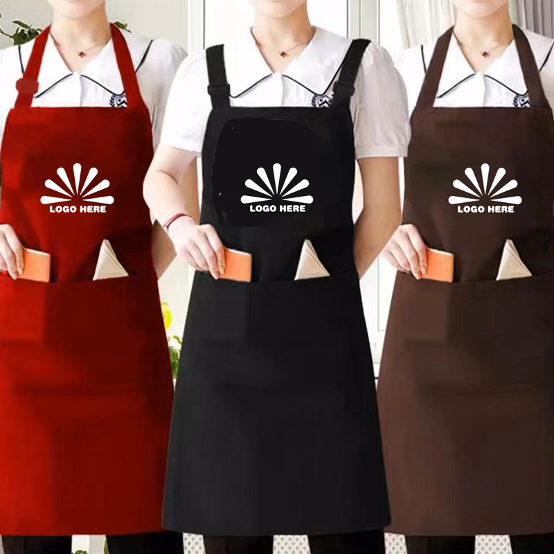 Universal Kitchen Waterproof Apron With Customizable Logo